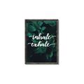 Picture of Palm Inhale Exhale _GroupedProduct_Rectangle_Portrait_Canvas_Framed_