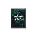 Picture of Palm Inhale Exhale _GroupedProduct_Rectangle_Portrait_Canvas_Framed_