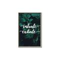 Picture of Palm Inhale Exhale _GroupedProduct_Rectangle_Portrait_Canvas_Framed_