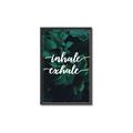 Picture of Palm Inhale Exhale _GroupedProduct_Rectangle_Portrait_Canvas_Framed_