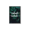 Picture of Palm Inhale Exhale _GroupedProduct_Rectangle_Portrait_Canvas_Framed_