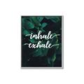 Picture of Palm Inhale Exhale _GroupedProduct_Rectangle_Portrait_Canvas_Framed_