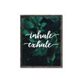 Picture of Palm Inhale Exhale _GroupedProduct_Rectangle_Portrait_Canvas_Framed_