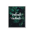 Picture of Palm Inhale Exhale _GroupedProduct_Rectangle_Portrait_Canvas_Framed_