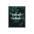 Picture of Palm Inhale Exhale _GroupedProduct_Rectangle_Portrait_Canvas_Framed_