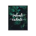 Picture of Palm Inhale Exhale _GroupedProduct_Rectangle_Portrait_Canvas_Framed_