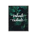 Picture of Palm Inhale Exhale _GroupedProduct_Rectangle_Portrait_Canvas_Framed_