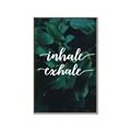 Picture of Palm Inhale Exhale _GroupedProduct_Rectangle_Portrait_Canvas_Framed_