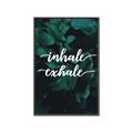Picture of Palm Inhale Exhale _GroupedProduct_Rectangle_Portrait_Canvas_Framed_