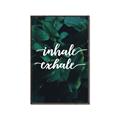 Picture of Palm Inhale Exhale _GroupedProduct_Rectangle_Portrait_Canvas_Framed_