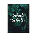 Picture of Palm Inhale Exhale _GroupedProduct_Rectangle_Portrait_Canvas_Framed_