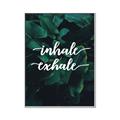 Picture of Palm Inhale Exhale _GroupedProduct_Rectangle_Portrait_Canvas_Framed_
