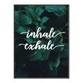 Picture of Palm Inhale Exhale _GroupedProduct_Rectangle_Portrait_Canvas_Framed_
