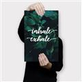 Picture of Palm Inhale Exhale _GroupedProduct_Rectangle_Portrait_Canvas_