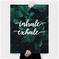Picture of Palm Inhale Exhale _GroupedProduct_Rectangle_Portrait_Canvas_