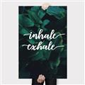 Picture of Palm Inhale Exhale _GroupedProduct_Rectangle_Portrait_Canvas_