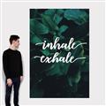 Picture of Palm Inhale Exhale _GroupedProduct_Rectangle_Portrait_Canvas_