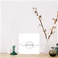 Picture of Line Drawn Lips _GroupedProduct_Square_Canvas_