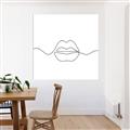 Picture of Line Drawn Lips _GroupedProduct_Square_Canvas_