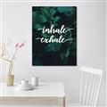 Picture of Palm Inhale Exhale _GroupedProduct_Rectangle_Portrait_Canvas_