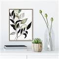 Picture of Layered Botanical _GroupedProduct_Rectangle_Portrait_Canvas_Framed_