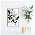 Picture of Layered Botanical _GroupedProduct_Rectangle_Portrait_Canvas_Framed_
