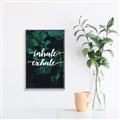 Picture of Palm Inhale Exhale _GroupedProduct_Rectangle_Portrait_Canvas_Framed_