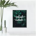 Picture of Palm Inhale Exhale _GroupedProduct_Rectangle_Portrait_Canvas_Framed_
