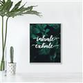 Picture of Palm Inhale Exhale _GroupedProduct_Rectangle_Portrait_Canvas_Framed_