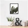 Picture of Focus of White Flower Peace Lily _GroupedProduct_Rectangle_Portrait_Canvas_Framed_