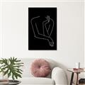 Picture of Sketched Girl III Black _GroupedProduct_Rectangle_Portrait_Unframed_Print_Only_