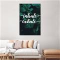 Picture of Palm Inhale Exhale _GroupedProduct_Rectangle_Portrait_Unframed_Print_Only_
