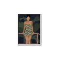 Picture of Tropical Lady II _GroupedProduct_Rectangle_Portrait_Canvas_Framed_