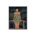 Picture of Tropical Lady II _GroupedProduct_Rectangle_Portrait_Canvas_Framed_