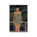 Picture of Tropical Lady II _GroupedProduct_Rectangle_Portrait_Canvas_Framed_