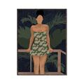 Picture of Tropical Lady II _GroupedProduct_Rectangle_Portrait_Canvas_Framed_