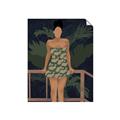 Picture of Tropical Lady II _GroupedProduct_Rectangle_Portrait_Unframed_Print_Only_