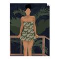 Picture of Tropical Lady II _GroupedProduct_Rectangle_Portrait_Unframed_Print_Only_
