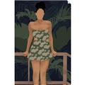 Picture of Tropical Lady II _GroupedProduct_Rectangle_Portrait_Unframed_Print_Only_