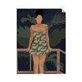 Picture of Tropical Lady II _GroupedProduct_Rectangle_Portrait_Unframed_Print_Only_