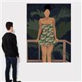 Picture of Tropical Lady II _GroupedProduct_Rectangle_Portrait_Canvas_
