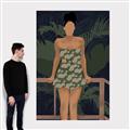 Picture of Tropical Lady II _GroupedProduct_Rectangle_Portrait_Canvas_