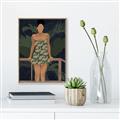Picture of Tropical Lady II _GroupedProduct_Rectangle_Portrait_Canvas_Framed_