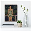 Picture of Tropical Lady II _GroupedProduct_Rectangle_Portrait_Canvas_Framed_