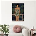 Picture of Tropical Lady II _GroupedProduct_Rectangle_Portrait_Canvas_Framed_