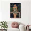 Picture of Tropical Lady II _GroupedProduct_Rectangle_Portrait_Canvas_Framed_