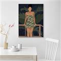 Picture of Tropical Lady II _GroupedProduct_Rectangle_Portrait_Canvas_Framed_