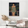 Picture of Tropical Lady II _GroupedProduct_Rectangle_Portrait_Canvas_Framed_