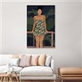 Picture of Tropical Lady II _GroupedProduct_Rectangle_Portrait_Canvas_Framed_