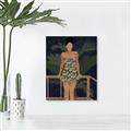 Picture of Tropical Lady II _GroupedProduct_Rectangle_Portrait_Unframed_Print_Only_